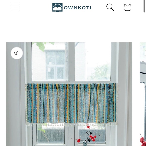 OWNKOTI cafe. curtains - Picture 4 of 5